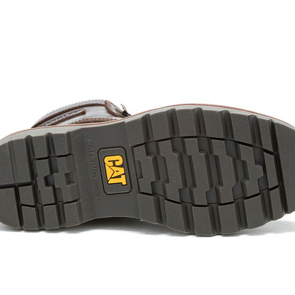 Caterpillar Colorado Grader Waterproof Brown Leather Boots