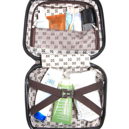 Hard Shell Printed Dual 4 Wheel Luggage Suitcase