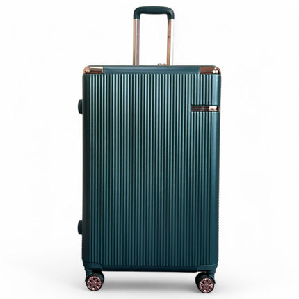 Expandable Hard Shell 8 Wheels Luggage Travel Cabin Suitcase Set