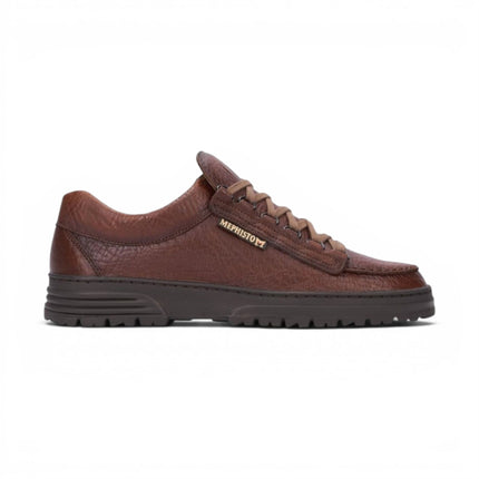 Mephisto Cruiser Men's Leather Chestnut Brown Walking Shoes - Mamouth 742