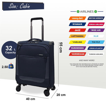 Lightweight  4 Wheel Luggage Suitcase