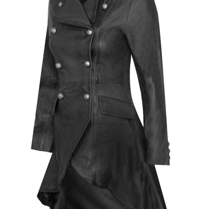 Womens Gothic Victorian Coat-Accra