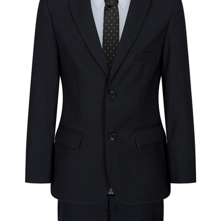 Boys 5 Piece Black Classic Suit