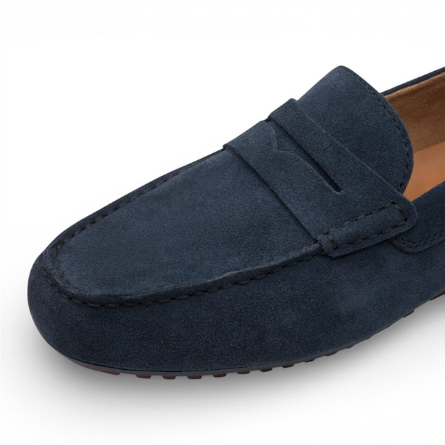 Tamaris Mens Brown Suede Moccasin Loafers Casual Shoes