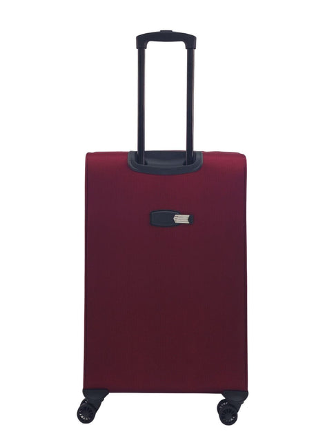 Soft Shell Suitcase Luggage Set Travel Light Carry On Cabin Bag