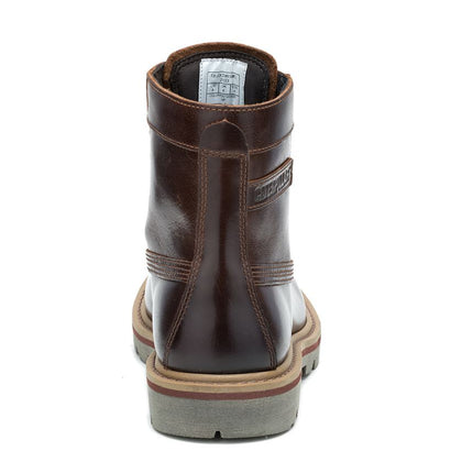 Caterpillar Colorado Grader Waterproof Brown Leather Boots