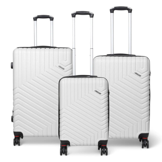 Expandable Hard Shell 8 Wheels Luggage Travel Cabin Bags Suitcase Set