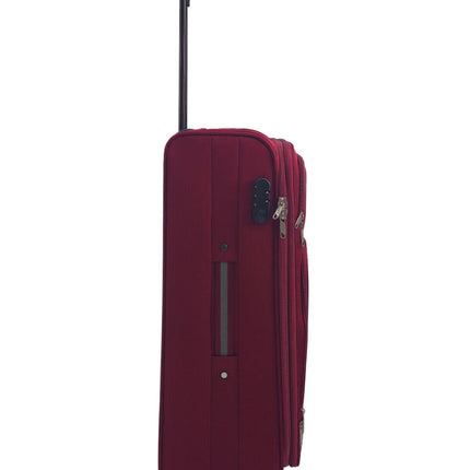 Soft Shell Suitcase Luggage Set Travel Light Carry On Cabin Bag