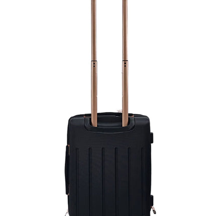 Lightweight Black Hard Shell ABS Suitcase Set Luggage Travel Cabin Case Bags