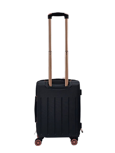 Lightweight Black Hard Shell ABS Suitcase Set Luggage Travel Cabin Case Bags