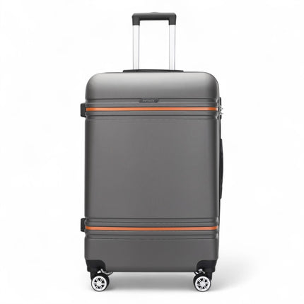 Hard Shell Modern Dual 4 Wheel Luggage Suitcase Set