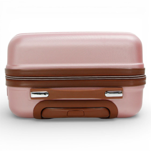 Expandable Hard Shell ABS Suitcase Set 8 Wheel Robust Travel Case Holiday Luggage