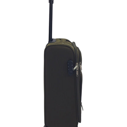 Soft Shell Suitcase Luggage Set Travel Light Carry On Cabin Bag