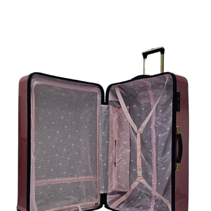 Hard Shell Flower Print Suitcase Luggage Set