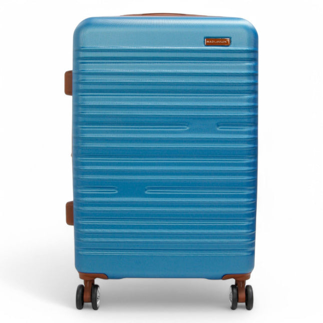 Expandable Hard Shell ABS Suitcase Set 8 Wheel Robust Travel Case Holiday Luggage