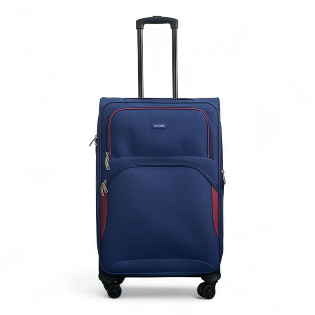 Expandable Soft 8 Wheel Lightweight Suitcase Luggage Travel Bags Set