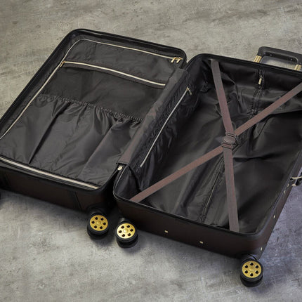 Vintage Hard Shell  Luggage Trunk Suitcase Set
