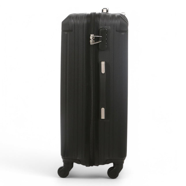 Hard Shell ABS 4 Wheels Luggage Travel Cabin Suitcase Set