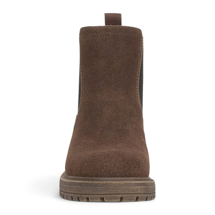 Blowfish Malibu Women's Brown Leopard Faux Suede Chelsea Boots - Alfie