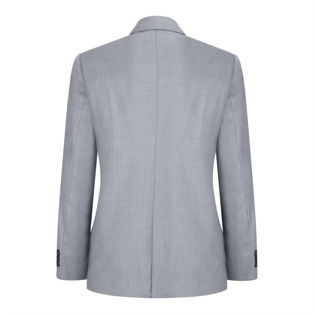 Boys 3 Piece Light Grey Classic Retro Suit