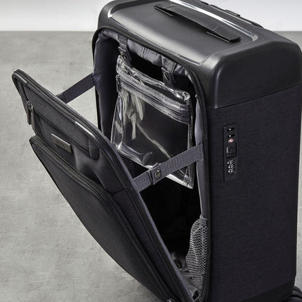 Lightweight Soft Suitcase 4 Wheel Luggage Travel Trolley Cases Cabin Bags