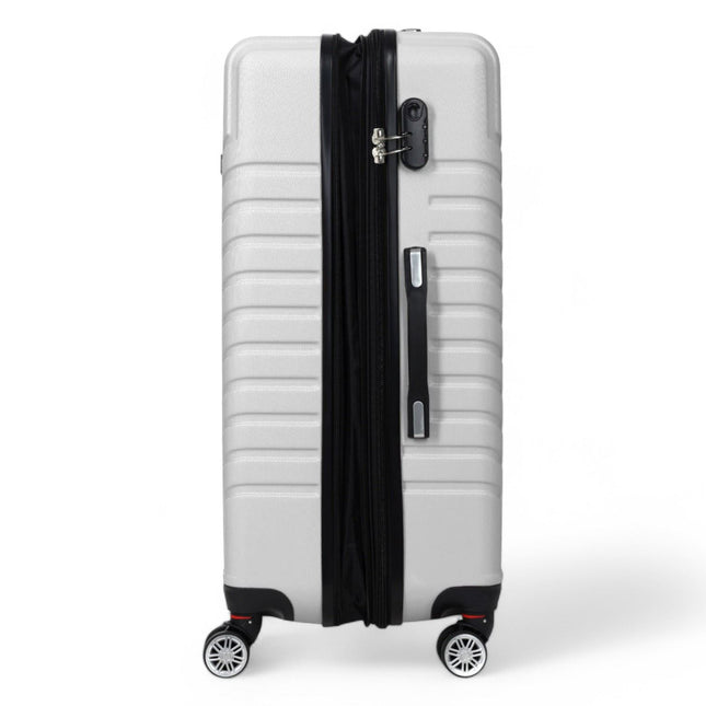 Expandable Hard Shell 8 Wheels Luggage Travel Cabin Bags Suitcase Set