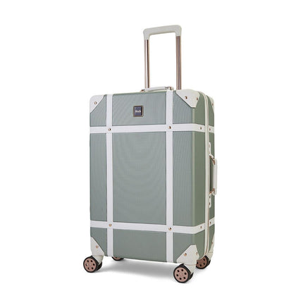 Vintage Hard Shell  Luggage Trunk Suitcase Set