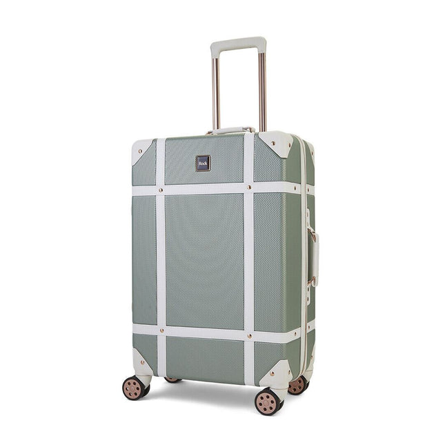 Vintage Hard Shell  Luggage Trunk Suitcase Set