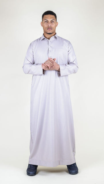 Mens Cream Thobe Jubba Saudi Ramadan Eid Islamic Kaftan Kaudara Arabic Jubbah