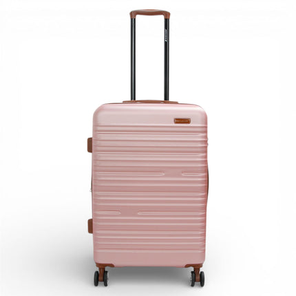 Expandable Hard Shell ABS Suitcase Set 8 Wheel Robust Travel Case Holiday Luggage