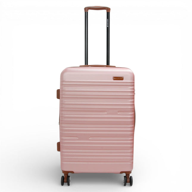 Expandable Hard Shell ABS Suitcase Set 8 Wheel Robust Travel Case Holiday Luggage