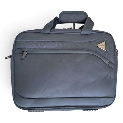 Lightweight Soft Grey Dual 4 Wheel Cabin Luggage Suitcase Set