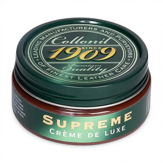Collonil 1909 Burgundy Supreme Crème de Luxe 100 ml Leather Conditioner Polish