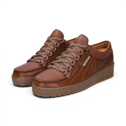 Mephisto Rainbow Men's Leather Desert Brown Walking Shoes - Mamouth 742