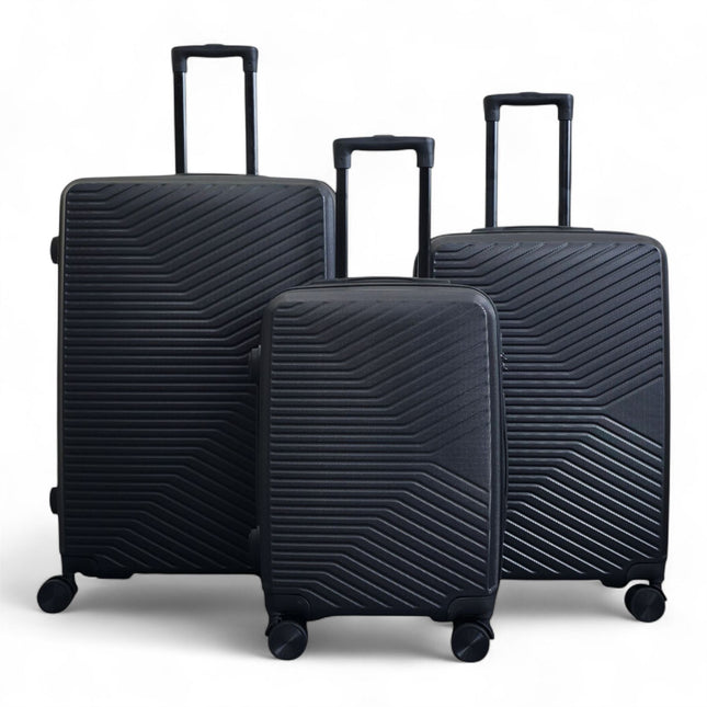 Hardshell Suitcase Set Robust 8 Wheel Cabin Luggage Case Bag