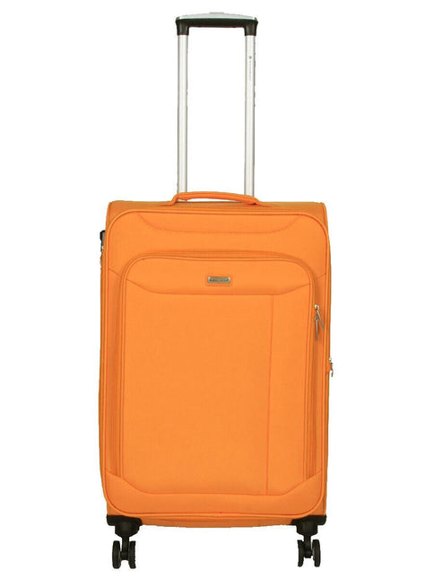 Soft Lightweight Dual 4 Wheel Suitcase Luggage