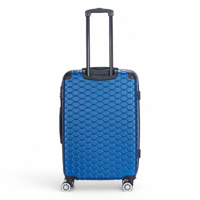 Hard Shell ABS 8 Wheel Luggage Travel Cabin Holiday Bags Suitcase Set