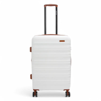 Expandable Hard Shell ABS Suitcase Set 8 Wheel Robust Travel Case Holiday Luggage