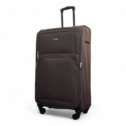 Expandable Soft 8 Wheel Lightweight Suitcase Luggage Travel Bags Set