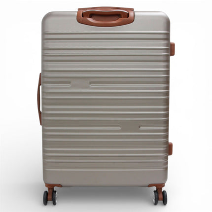 Expandable Hard Shell ABS Suitcase Set 8 Wheel Robust Travel Case Holiday Luggage
