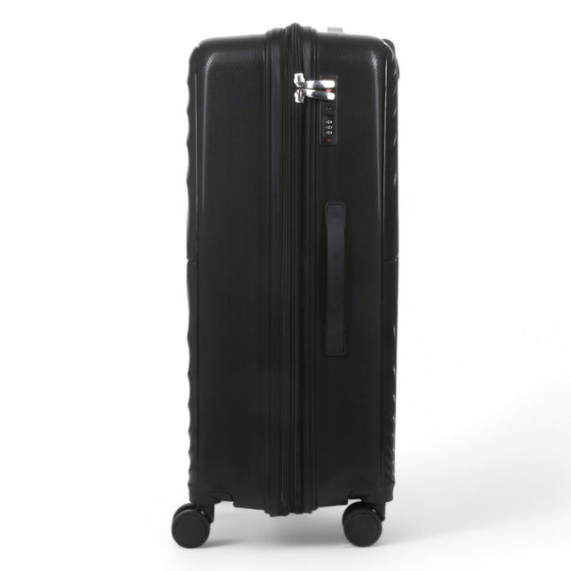 Expandable Hard Shell 8 Wheels Luggage Travel Cabin Suitcase Set