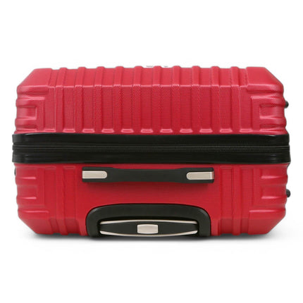 Hard Shell ABS 4 Wheels Luggage Travel Cabin Suitcase Set