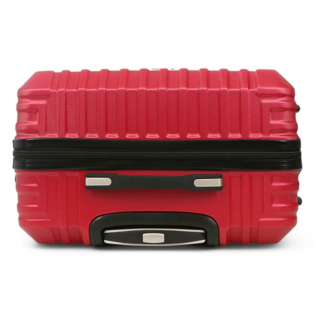 Hard Shell ABS 4 Wheels Luggage Travel Cabin Suitcase Set