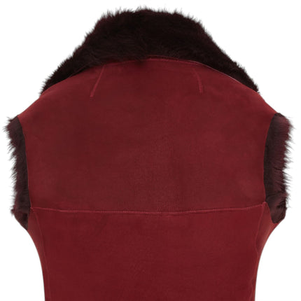 Women's Toscana Sheepskin Long Gilet-Sorocaba