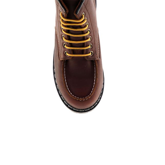 Grinders Unisex Burgundy Ryan Acs Leather Western Vintage Indy Boots