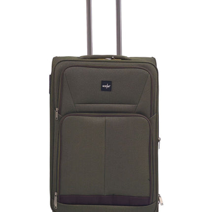 Soft 3 pcs Luggage Suitcase Set Cabin Light Travel Bags