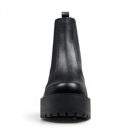 Windsormsith Women's Black Chunky Platform Chelsea Boots - Evolve