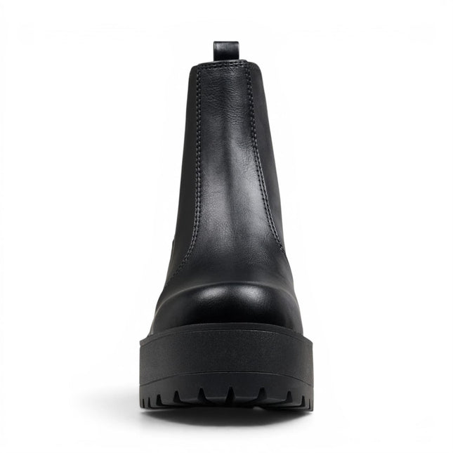 Windsormsith Women's Black Chunky Platform Chelsea Boots - Evolve