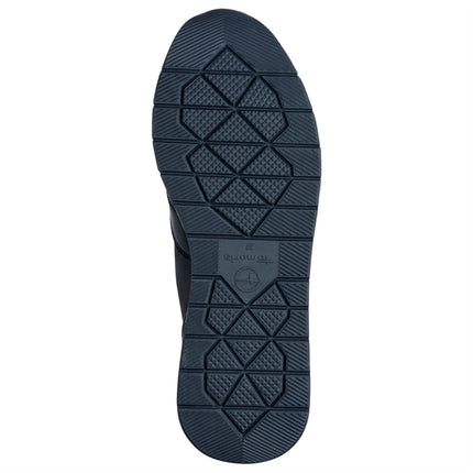 Tamaris Womens Navy Blue Fashion Lace-Up Zipped Sneakers Trainers