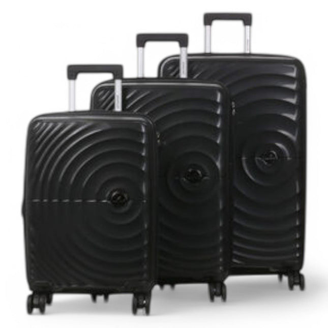 Expandable Hard Shell 8 Wheels Luggage Travel Cabin Suitcase Set
